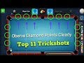 Top 11 Trickshots With Fanatic Cue - 8 Ball Pool