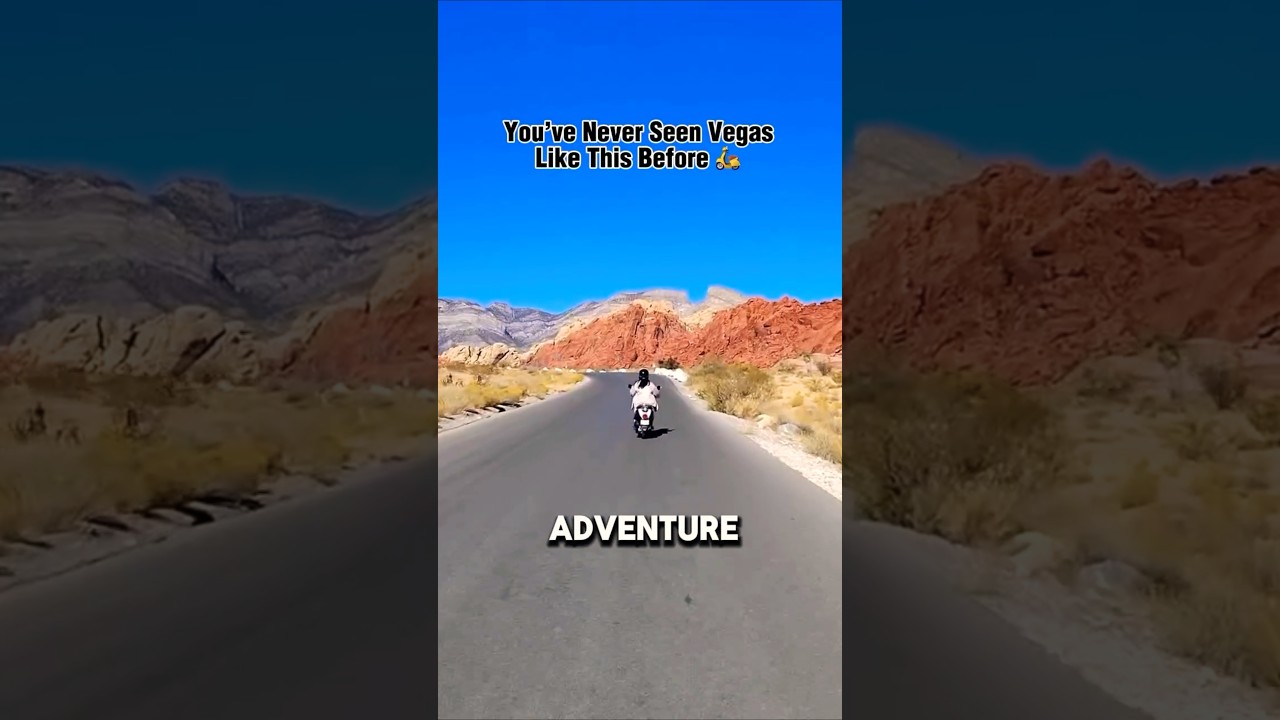 Unique Vegas, explore Red Rock on a scooter tour