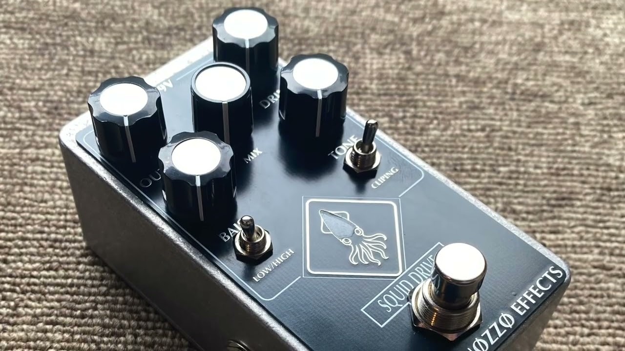 NOZZO EFFECTS Squid Drive booster/overdrive - YouTube