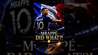 WAIT... MBAPPÉ DID WHAT?! 😱🥶| FC Mobile #fcmobile #footballshorts #football #fifamobile #shorts
