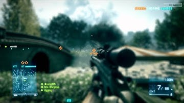 BF3 NOSCOPE HITMARKER!!! Across Map!!!