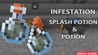 How To Make Potion Of Infestation In Minecraft Quick Guide