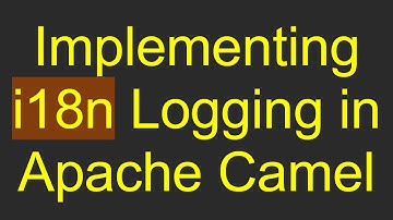 Implementing i18n Logging in Apache Camel