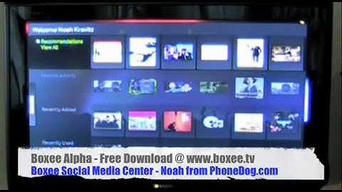 Boxee, Pt 1   Social Media Center for Mac, Windows, Linux