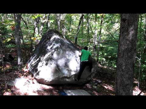 Beta Video for climb Yellow Wall Arete v4, Boat Rock