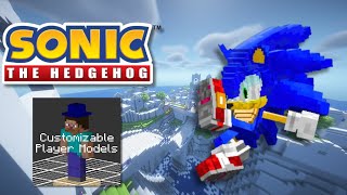 Sonic Customizable Player Model release trailer -Minecraft Mod