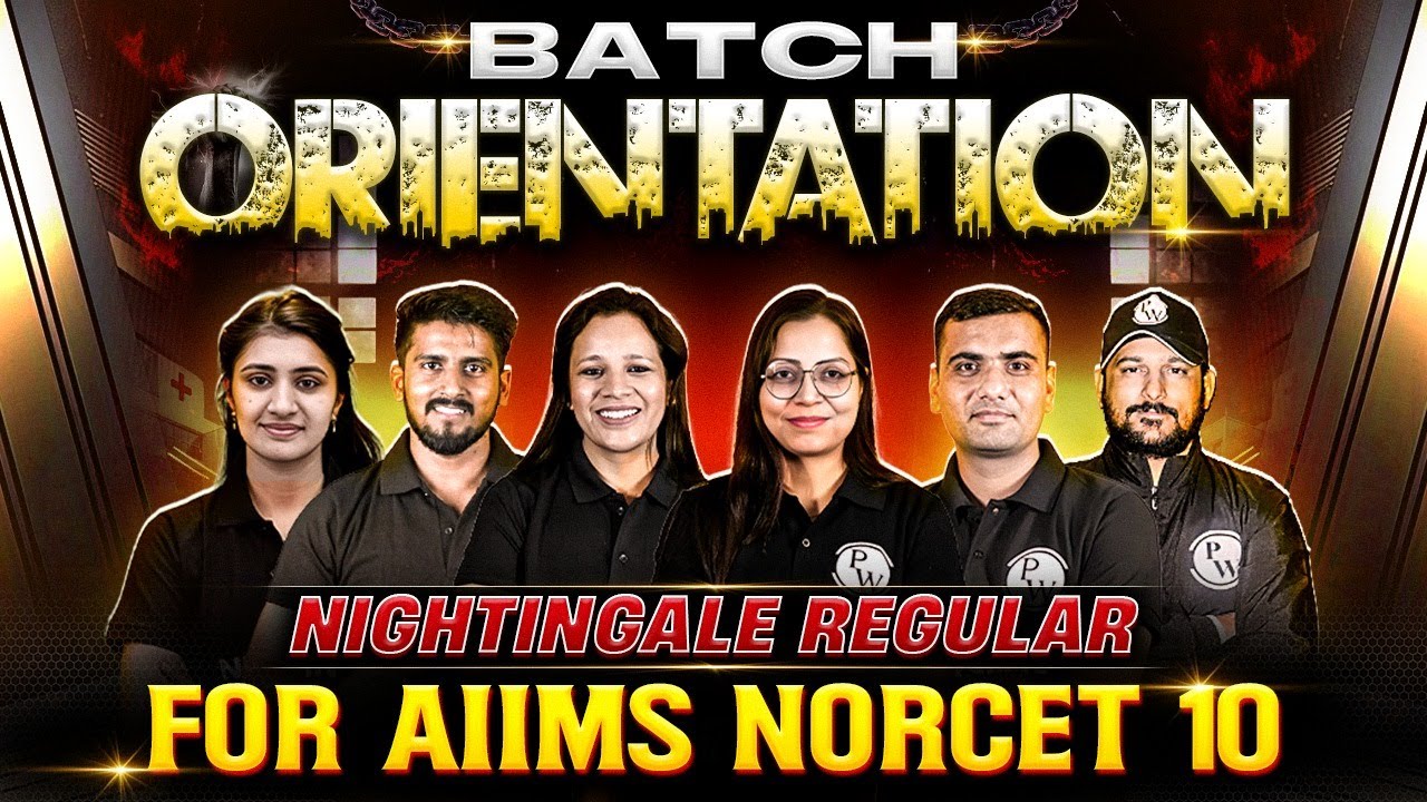 🎯 Orientation Session | 🕊️ Nightingale Regular Batch | 🏥 AIIMS NORCET 10 