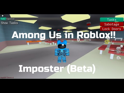 Among Us In Roblox Youtube - among us beta roblox