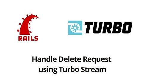 Delete resource with turbo-stream requests