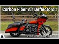 Carbon Fiber Pt 2 - Installing Carbon Visionary Carbon Fiber Air Deflectors on my Road Glide Special