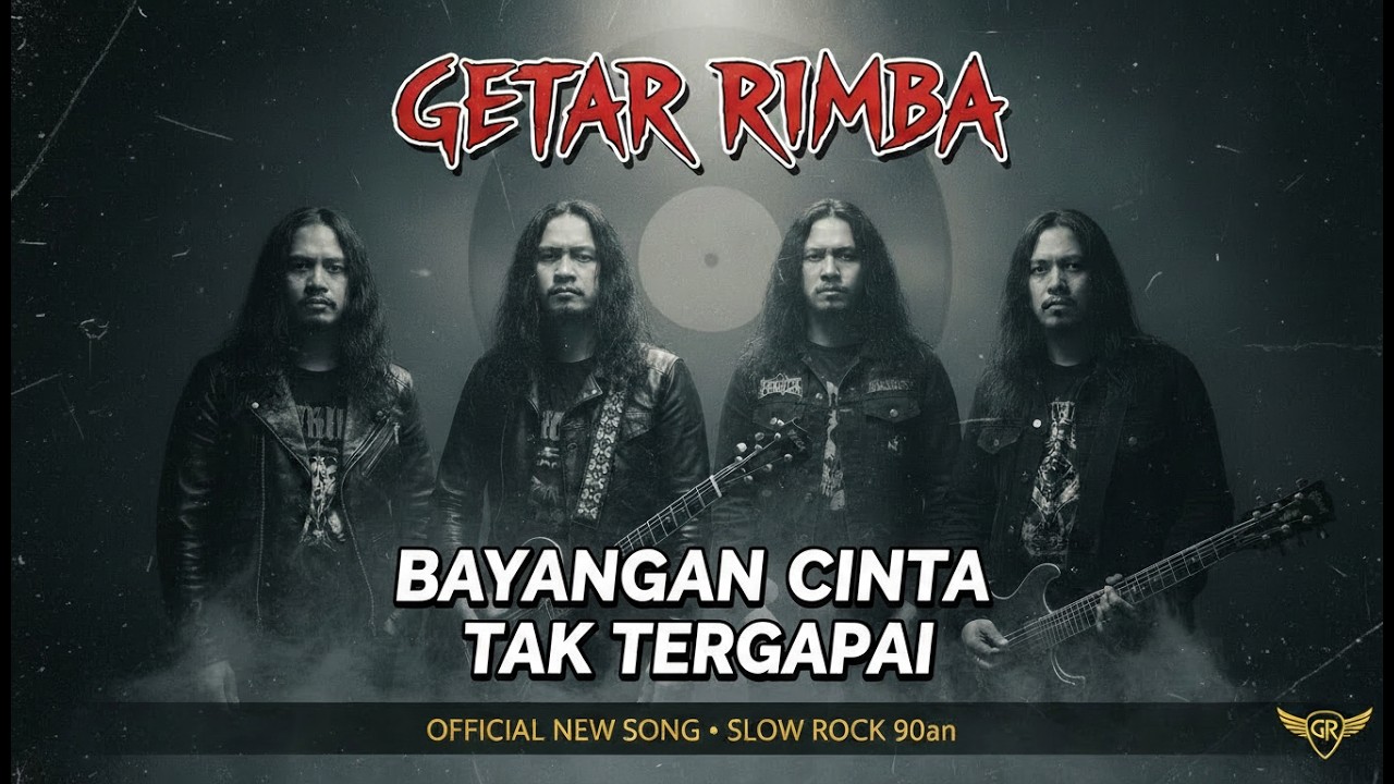 Getar Rimba - Bayangan Cinta Tak Tergapai (Official Lagu Baru 2026) | Slow Rock 90an Pilihan Terbaik