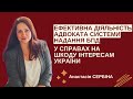 Ефективна діяльність адвоката системи надання БПД у справах на шкоду інтересам України
