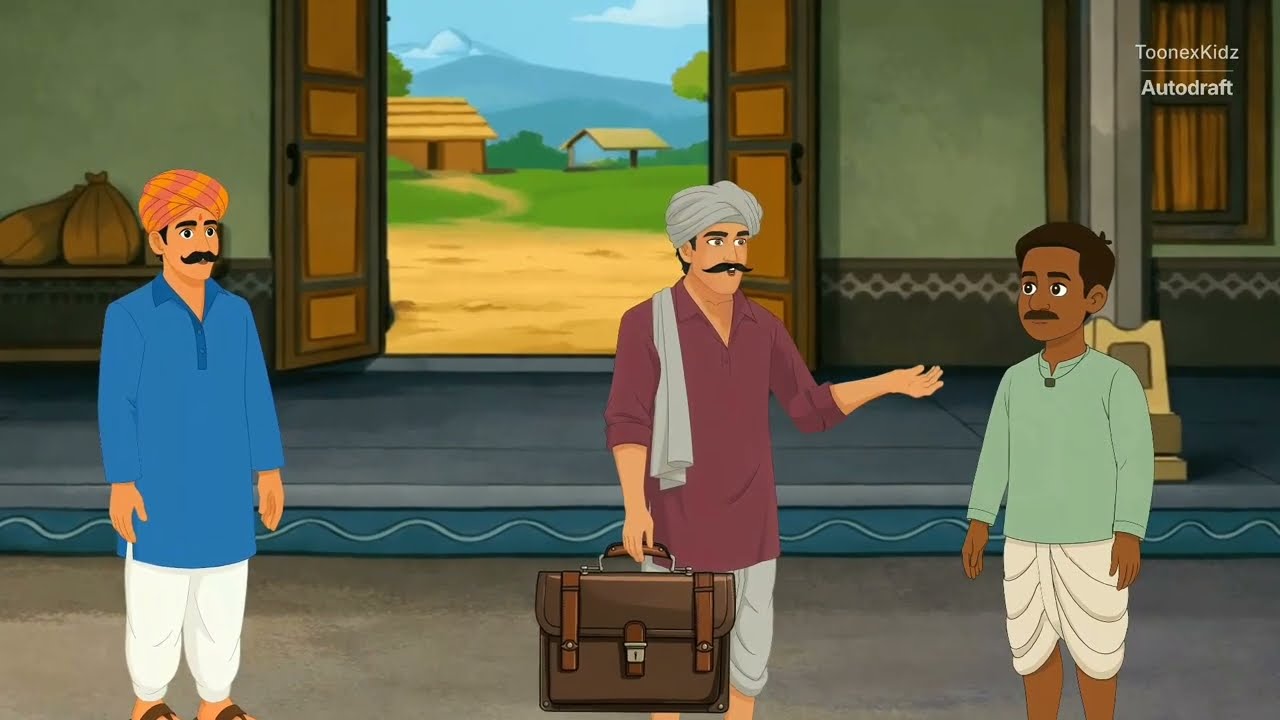 सेठ ने चली ₹50000 की चाल और लालची जमींदार | Hindi Kahaniyan | Hindi Moral Story | New Cartoon Story