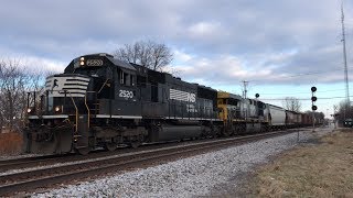 NS Standard Cab SD70 on CP in Wisconsin