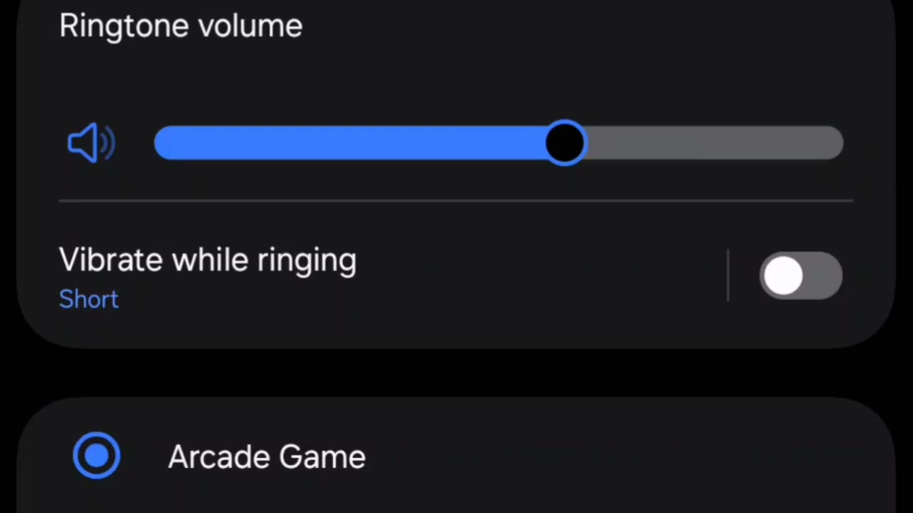 Samsung Galaxy S25 Ultra Arcade Game Ringtone