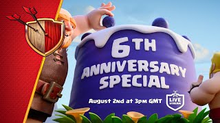 Clash of Clans - 6th Anniversary Stream Coming Soon! screenshot 4