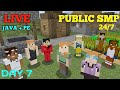 Minecraft public smp live! java and pocket smp!