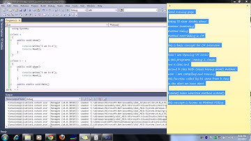 Method Shadowing , Method Hiding , Method Overriding in C#