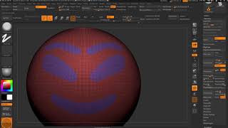 ZBrush  Smooth Groups Brush
