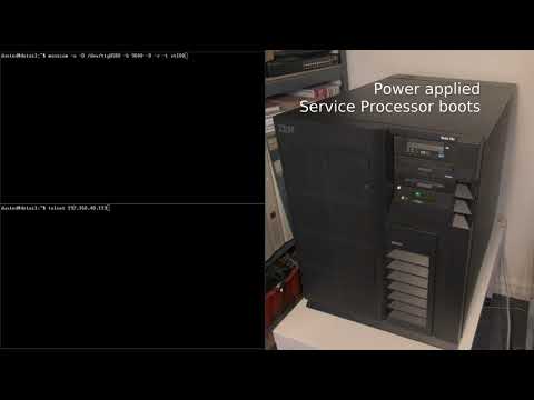 Booting an IBM RS/6000 7025-F80 Enterprise server from 2000