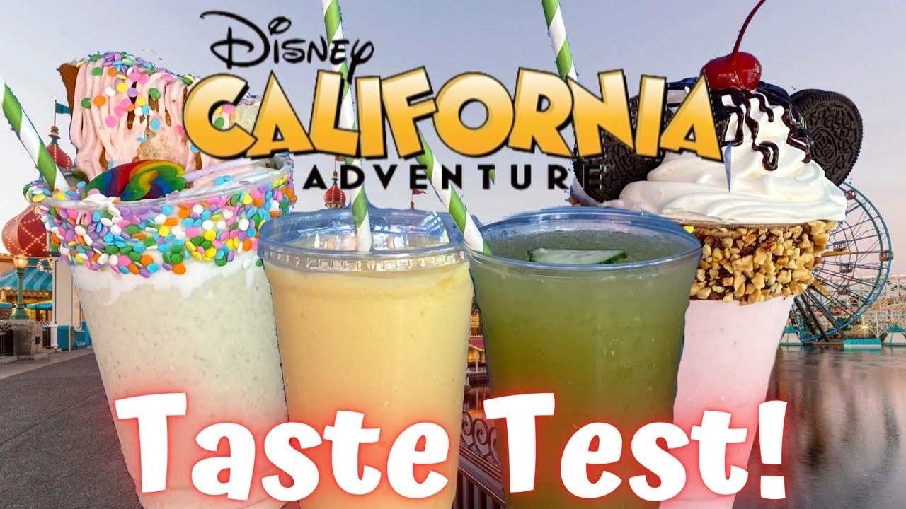 What To Drink At Disney California Adventure Taste Testing DELICIOUS