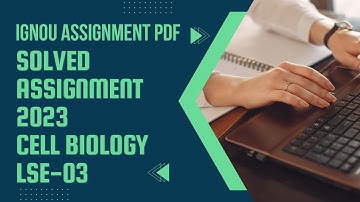LSE-03 || Genetics || Solved Assignment 2023 🔥 💯 || IGNOU #ignou #solvedassignment #2023