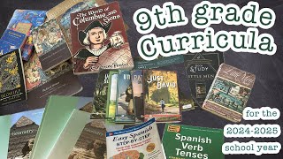 PREPARING  for HIGH SCHOOL & 9th grade homeschool curricula