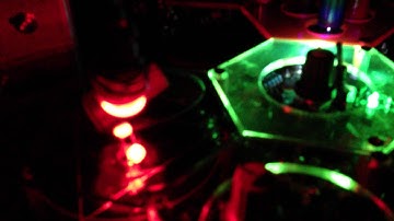 Thingamagoop controlling the light sensor into the digital synth on Molecule