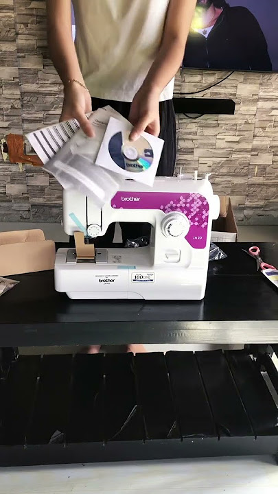 Unboxing my First Real Machine!! #brothersewingmachine