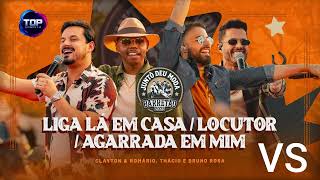Vs Liga L Em Casa  Locutor agarrada Em Mim clayton E Romrio Bruno Rosa E Thcio