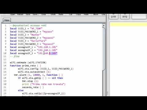 Presa remota wifi - Programmare connessione a reti differenti