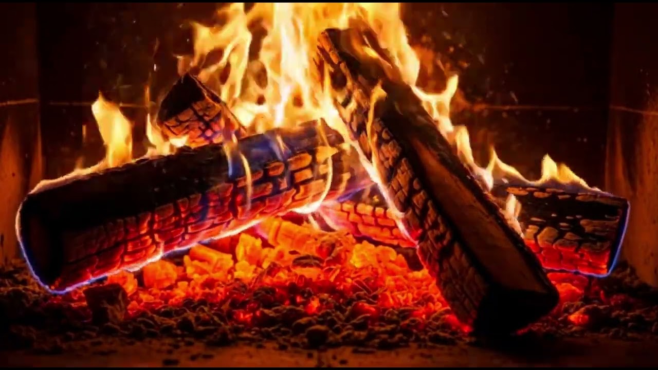 Flames Alive – A Mesmerizing Fireplace View