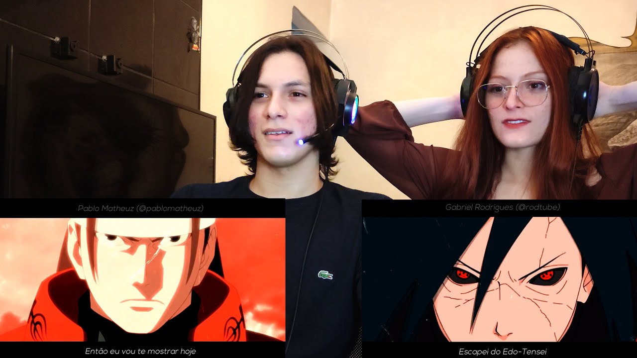 REACT Rap do Hashirama e Rap do Madara 7 Minutoz NERD HITS.
