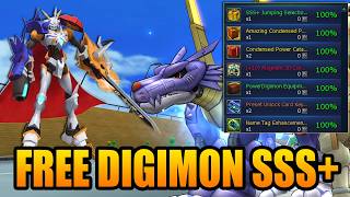 EVENT DMO : FREE SELECTOR DIGIMON SSS+  | DIGIMON MASTERS ONLINE
