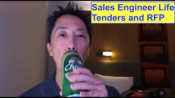 Sales Engineer Life - RFP, tenders, bids