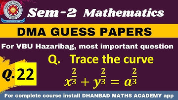 Question 22  VBU Sem-2 FYUGP session 22-26, Most important question DMA GUESS PAPER,