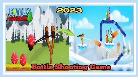 Bottle Shooting Game | Gameplay Trailer (iOS & Android) Level 56-60 Walkthrough #shorts #video