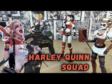 Harley Quinn Action Figures - Отряд Харли Квинн на ОДНОГО