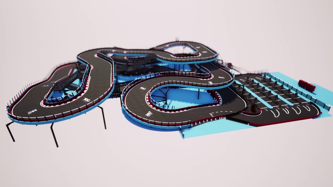 360 Karting track at TAG EKarting & Amusement YouTube
