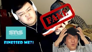 SNS sent me fakes!?