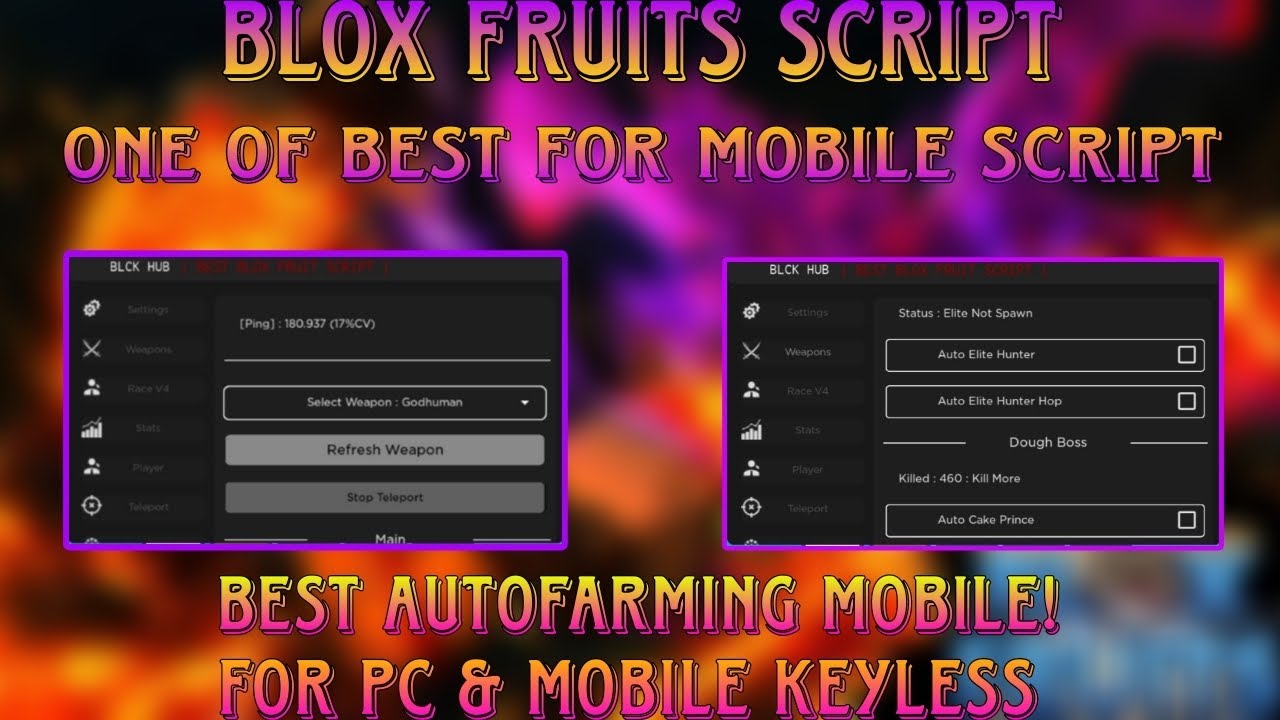 BLCK Hub Blox Fruits Script