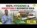Sugarcane cart machine🎋 | Automatic sugarcane Machineries✨ | SS Sugarcane Juice Machine