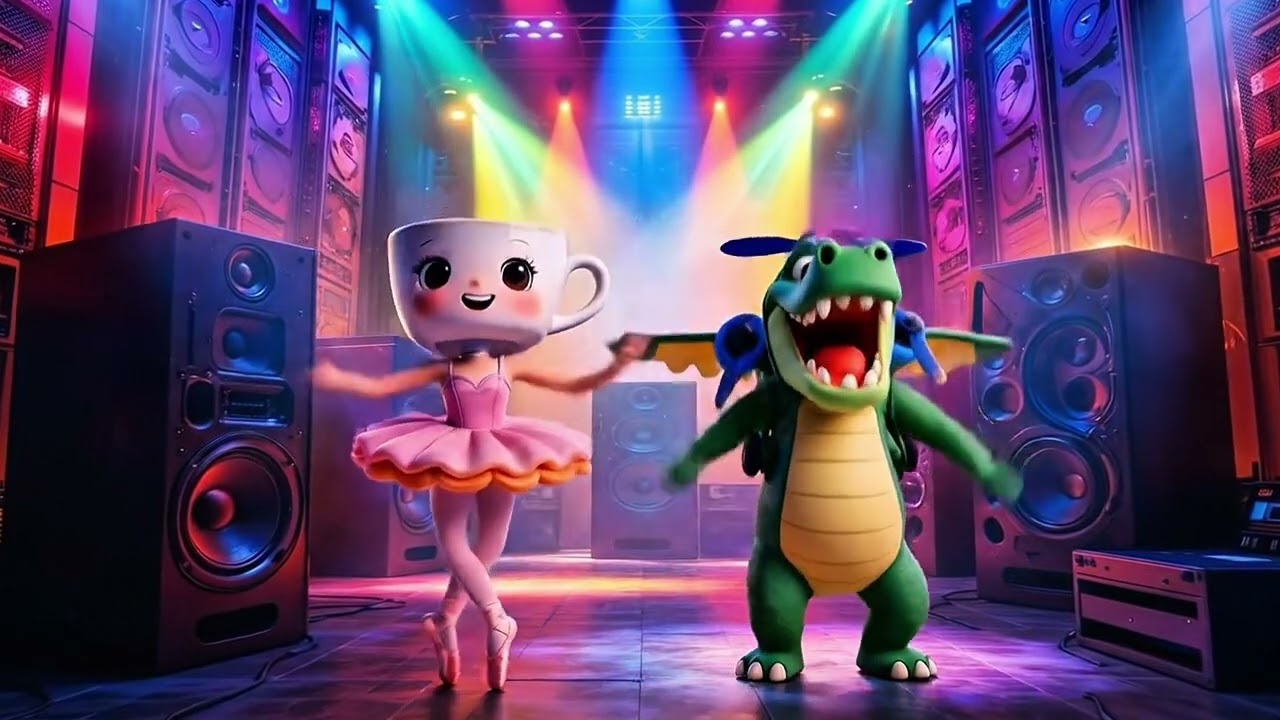 BALLERINA CAPPUCCINO ☕️🩰 | Tun Tun SAHUR! (Brainrot Club Mix)