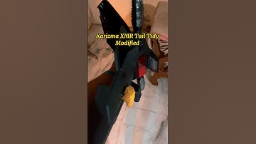 Karizma XMR Tail Tidy Modification  | #karizmaxmr210 #shorts #viral #riderbaba #xmr #heromotocorp