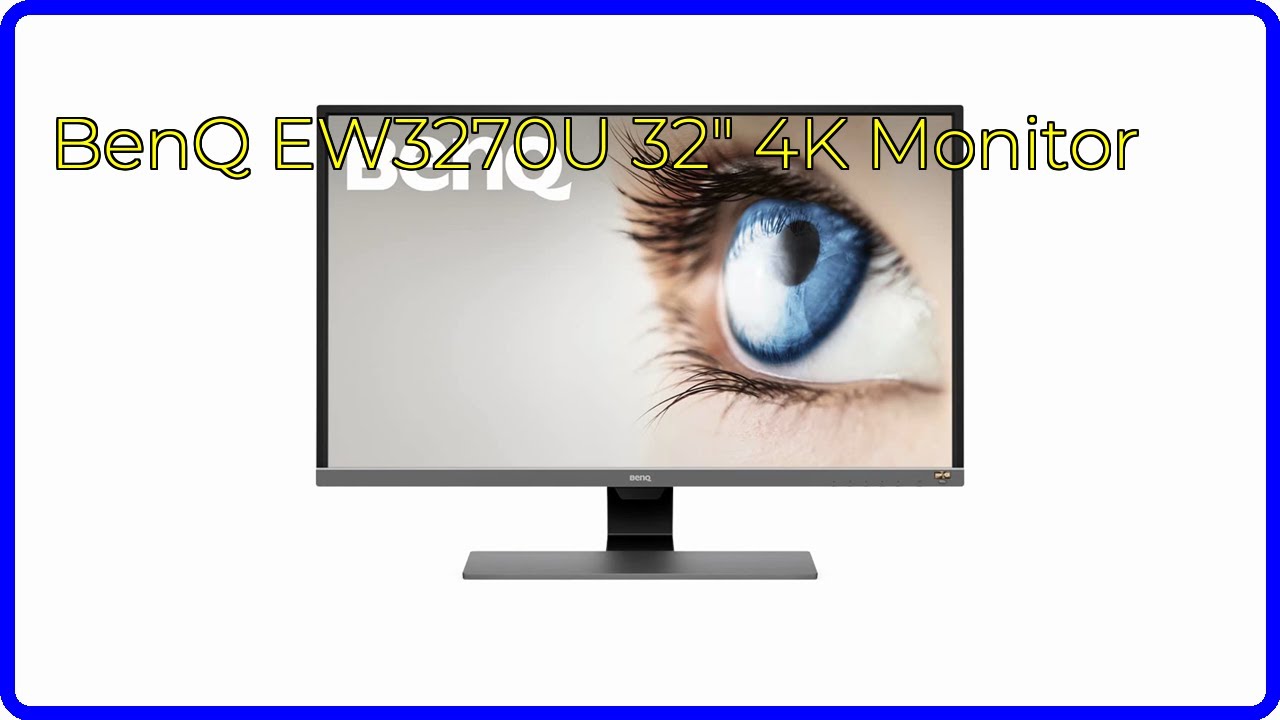BenQ EW3270U 32インチ モニター　4K EW3270U｜31.5