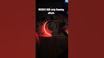 WS2812 RGB strip Running effects | WS2812 | RGB strip | Programmable Led | Arduino code |