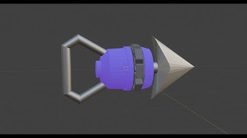 Making a Hookshot in Blender [Timelapse]