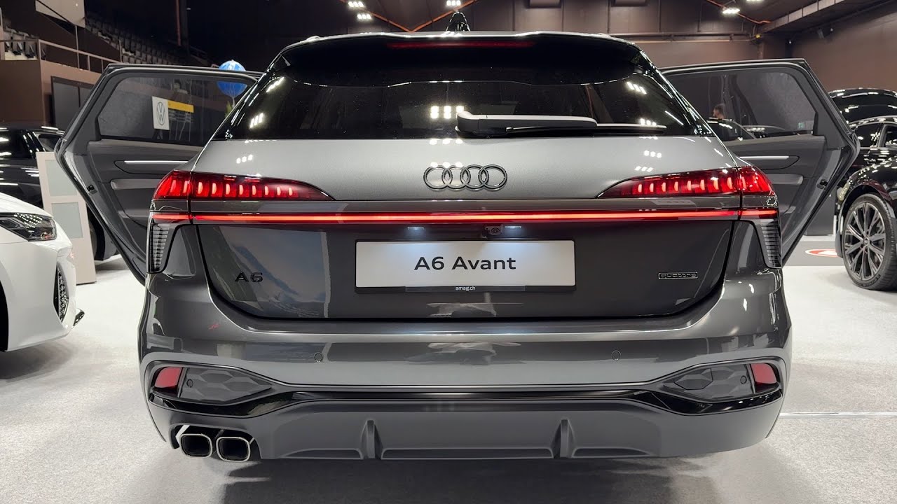 AUDI A6 2026   PRACTICALITY test, TRUNK SPACE & storage areas