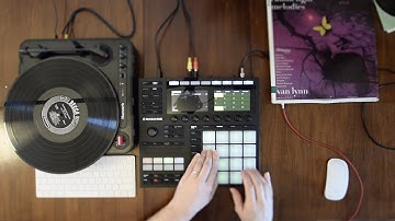 Maschine Mk3 Beat Making! (Sampling From Vinyl)