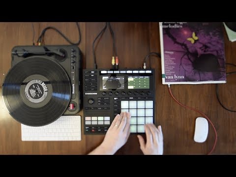 Maschine Mk3 Beat Making! (Sampling From Vinyl)